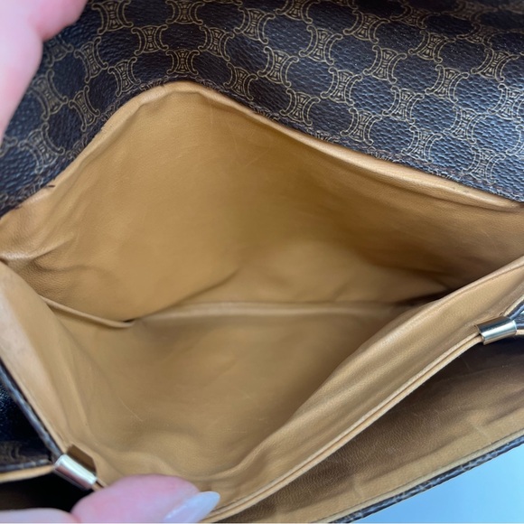 Celine Monogram Coated Canvas Crossbody - Picture 7 of 12